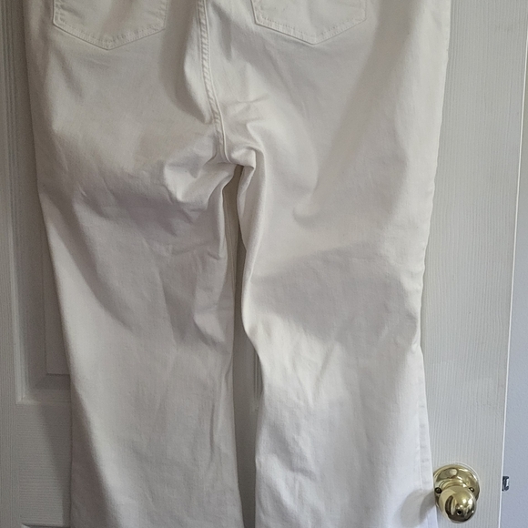 Torrid White Crop High-Rise Flare Jeans - Picture 3 of 3